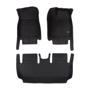 SharkSkin All Weather Moulded Floor Mats for Tesla Model 3: 05/2019 to Current