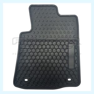 Front & Rear Rubber Floor Mats for Toyota Hilux Dual Cab: from 07/2015 - Current