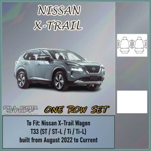 Neoprene Front Seat Covers for Nissan X-Trail XTrail T33: from 08/2022 - Current