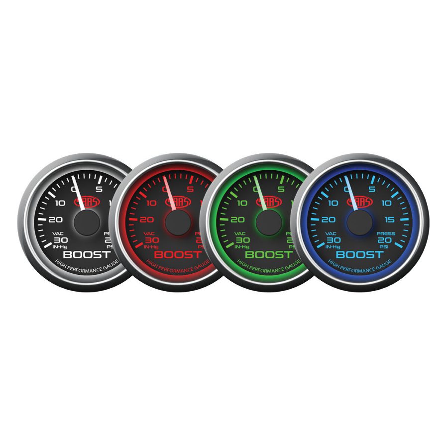 Pillar Pod W/ Boost & Oil Pressure Gauge SAAS Muscle for Monaro V2-VZ: 2001-2006