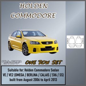 Esteem Grey Front Seat Covers suitable for Holden Commodore VE Sedan: 2006-2013