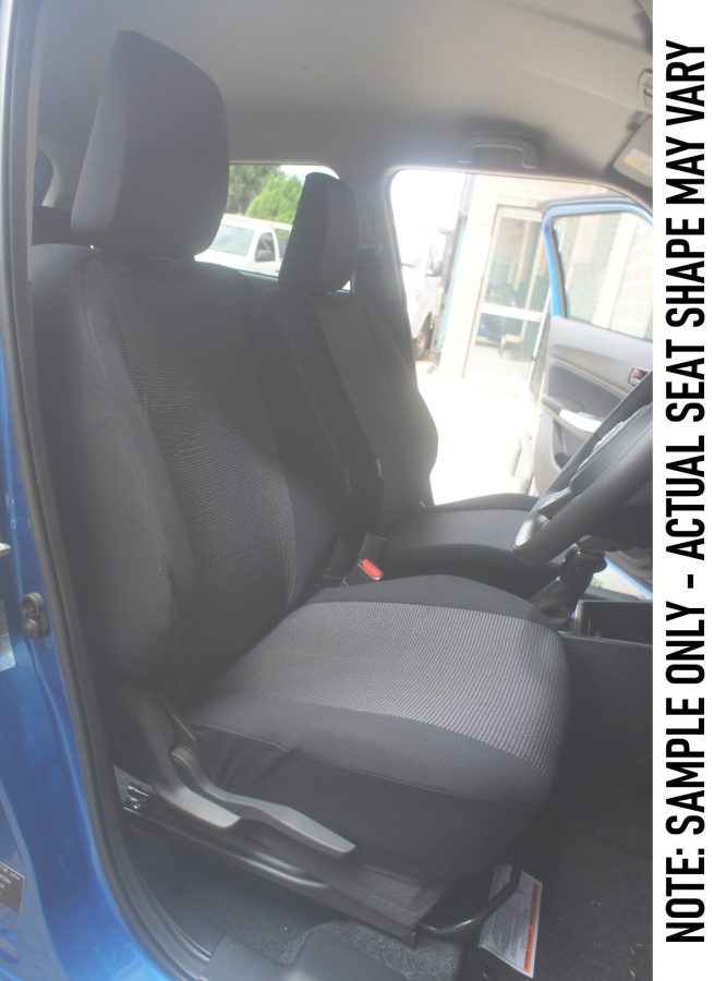 Premium Grey Seat Covers for Mitsubishi Pajero Sport QE Wagon: 10/2015 - 10/2019