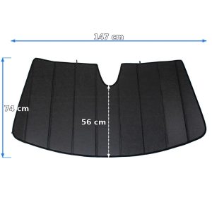 SharkSkin Custom-Fit Sunshade for Volkswagen (VW) Tiguan 5N: 05/2016 to 10/2024