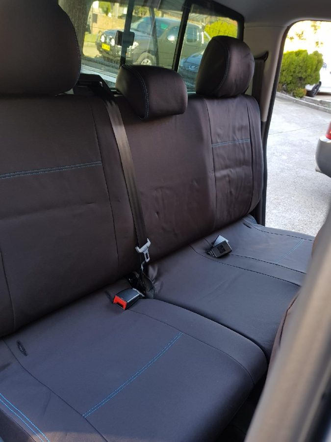 Neoprene Seat Covers for Volkswagen Amarok 2H Dual Cab: from 02/2011 to 11/2022