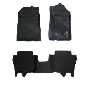 SharkSkin All Weather Moulded Floor Mats for Ford Everest UB: 08/2022 to Current