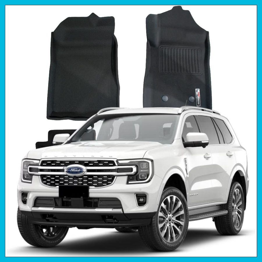 Ford Everest Moulded Floor Mats
