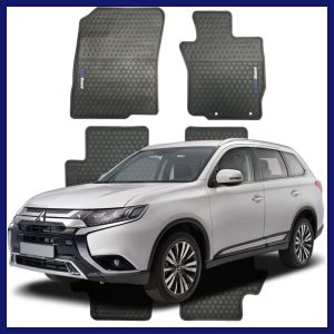 Mitsubishi Outlander Rubber Floor Mats