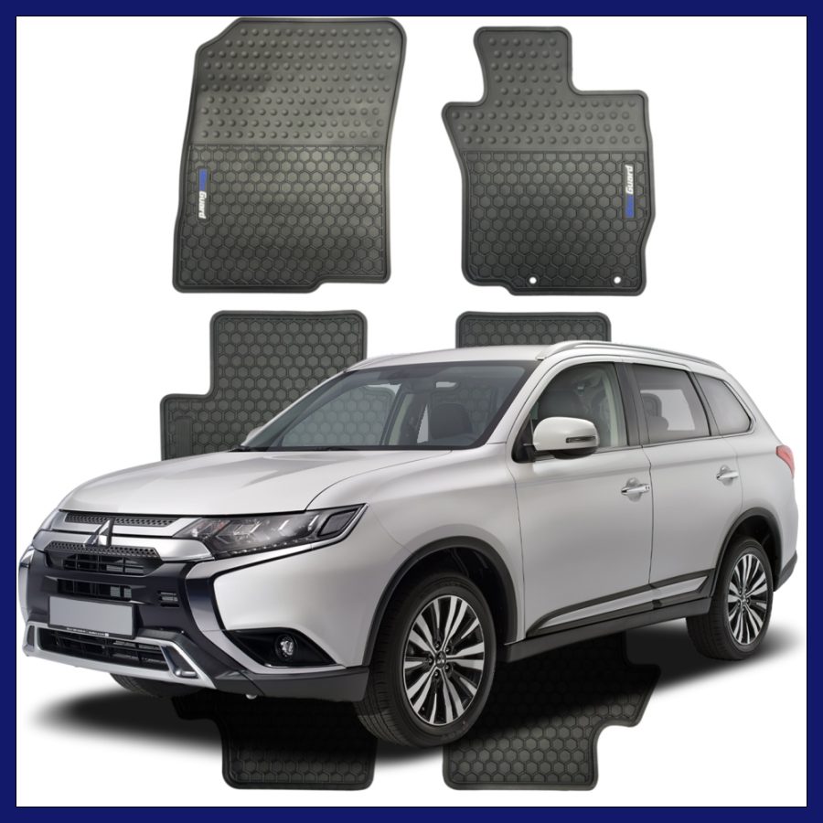 Mitsubishi Outlander Rubber Floor Mats