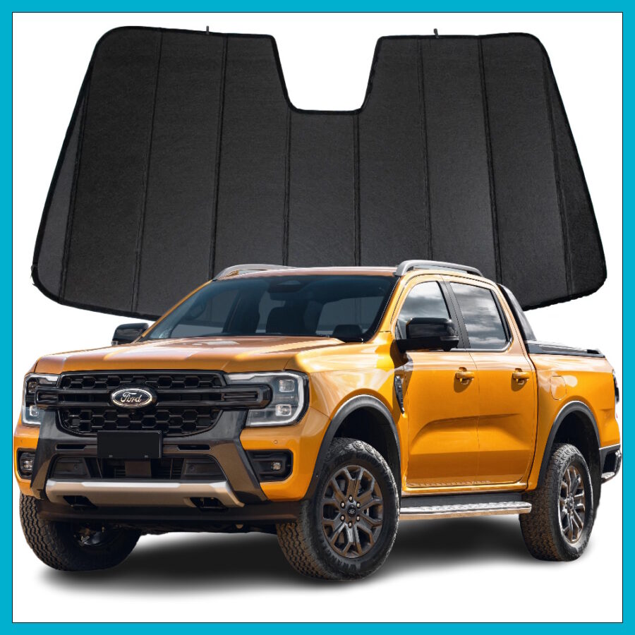 Ford Ranger PY (2022-Current) - SharkSkin Custom Sunshade