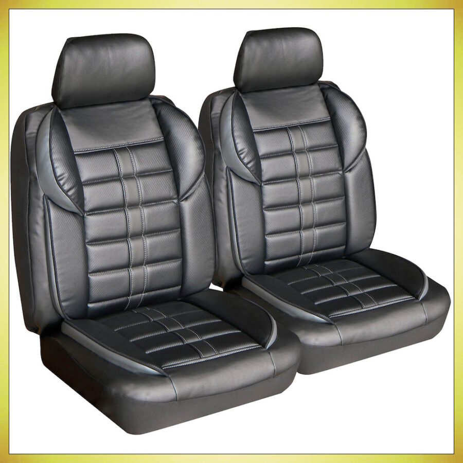 Leather Look Seat Covers
